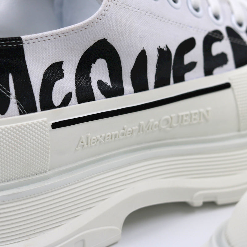 Alexander McQueen Tread Slick Lace-up Low Top Platform